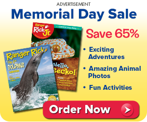 Save 65% on Ranger Rick and Ranger Rick Jr.
